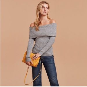 Croquis Off the Shoulder Sweater - Wilfred Aritzia